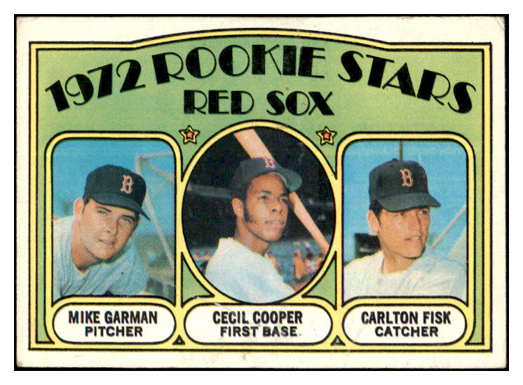 1972 Topps Baseball #079 Carlton Fisk Red Sox VG-EX 467434
