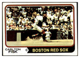 1974 Topps Baseball #105 Carlton Fisk Red Sox EX 467450