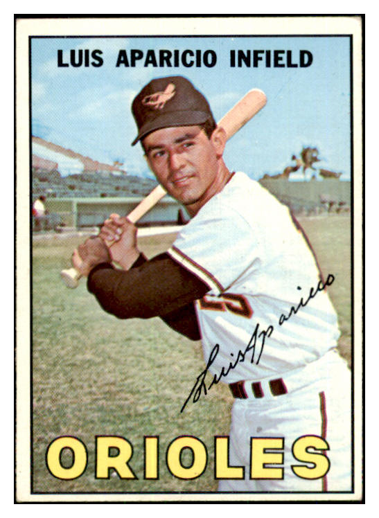 1967 Topps Baseball #060 Luis Aparicio Orioles VG-EX 467452