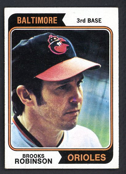 1974 Topps Baseball #160 Brooks Robinson Orioles VG-EX 467456