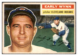 1956 Topps Baseball #187 Early Wynn Indians EX 467511