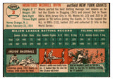 1954 Topps Baseball #003 Monte Irvin Giants VG-EX 467518
