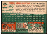 1954 Topps Baseball #007 Ted Kluszewski Reds VG-EX 467519