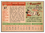 1955 Topps Baseball #067 Wally Moon Cardinals VG-EX 467549