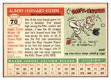 1955 Topps Baseball #070 Al Rosen Indians VG-EX 467550