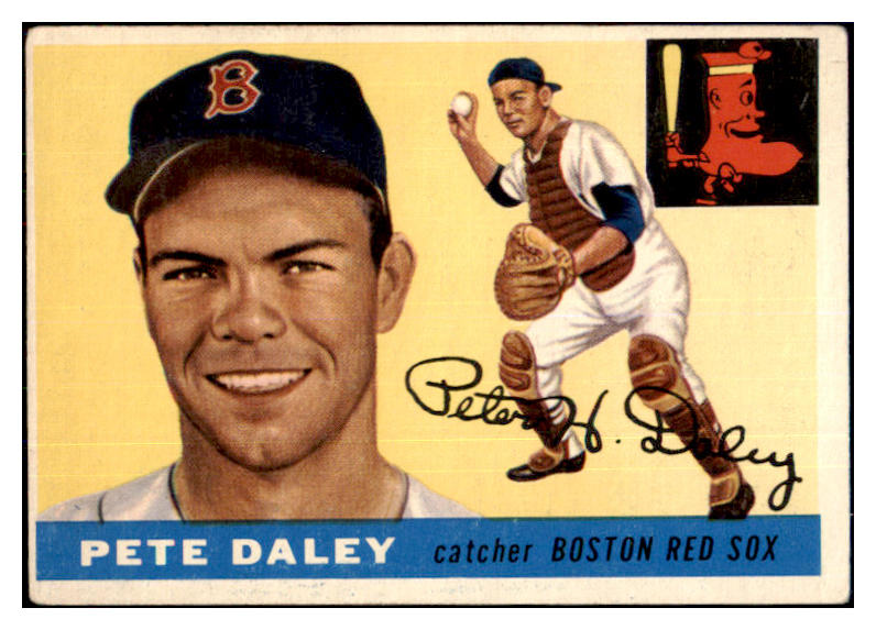 1955 Topps Baseball #206 Pete Daley Red Sox VG-EX 467595