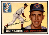 1955 Topps Baseball #170 Jim Pearce Reds EX 467649