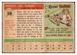 1955 Topps Baseball #038 Bob Turley Yankees GD-VG 467651