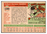 1955 Topps Baseball #199 Bert Hamric Dodgers GD-VG 467661