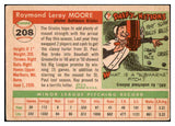 1955 Topps Baseball #208 Ray Moore Orioles VG 467668