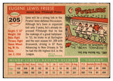 1955 Topps Baseball #205 Gene Freese Pirates VG 467674