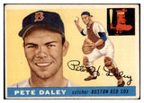 1955 Topps Baseball #206 Pete Daley Red Sox VG 467677