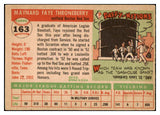 1955 Topps Baseball #163 Faye Throneberry Red Sox VG 467680