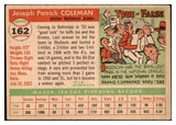 1955 Topps Baseball #162 Joe Coleman Orioles VG-EX 467693