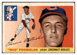 1955 Topps Baseball #153 Bud Podbielan Reds VG 467708