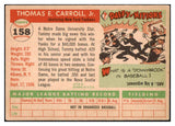 1955 Topps Baseball #158 Tommy Carroll Yankees VG-EX 467712