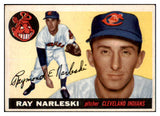 1955 Topps Baseball #160 Ray Narleski Indians VG-EX 467718