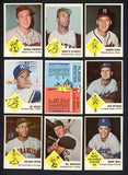 1963 Fleer Complete Set EX Clemente Mays Koufax Gibson 467743