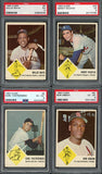 1963 Fleer Complete Set EX Clemente Mays Koufax Gibson 467743