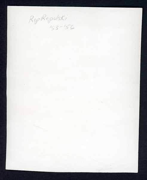 1954 Hunters Wieners Proof Photo Rip Repulski Cardinals VG-EX 467946