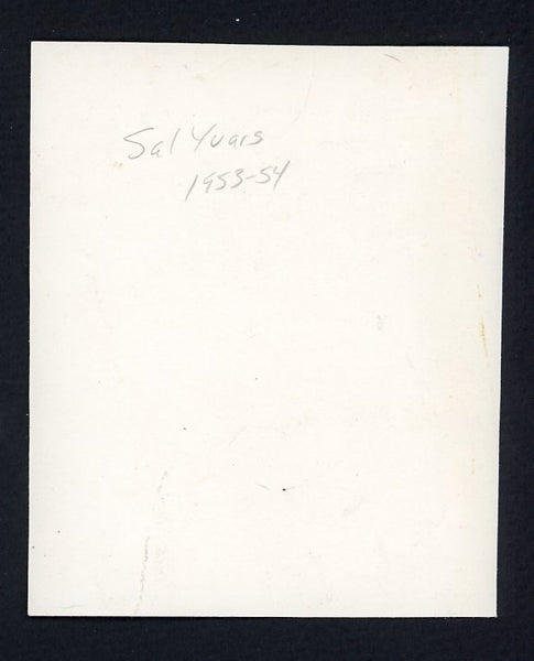 1954 Hunters Wieners Proof Photo Sal Yvars Cardinals VG 467948