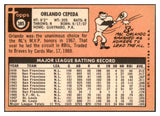 1969 Topps Baseball #385 Orlando Cepeda Braves EX-MT 467960
