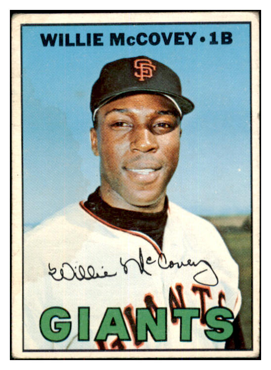 1967 Topps Baseball #480 Willie McCovey Giants VG 467991