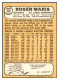 1968 Topps Baseball #330 Roger Maris Cardinals EX-MT 467992