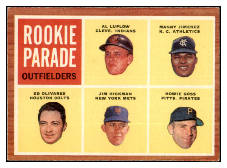 1962 Topps Baseball #598 Jim Hickman Mets EX-MT 468003