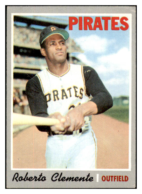 1970 Topps Baseball #350 Roberto Clemente Pirates VG-EX 468017