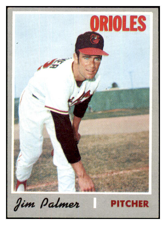 1970 Topps Baseball #449 Jim Palmer Orioles EX-MT 468018