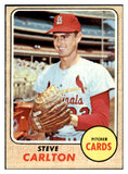 1968 Topps Baseball #408 Steve Carlton Cardinals EX-MT 468042