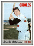 1970 Topps Baseball #230 Brooks Robinson Orioles EX-MT 468045