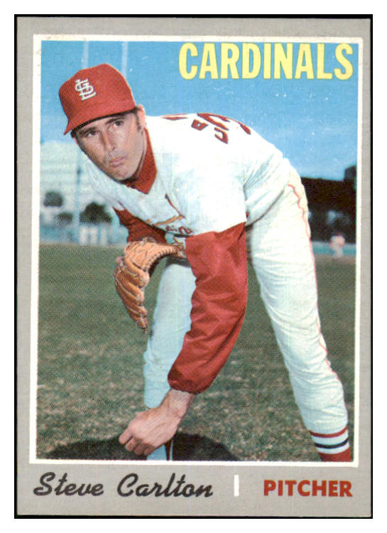 1970 Topps Baseball #220 Steve Carlton Cardinals EX-MT 468046