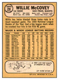 1968 Topps Baseball #290 Willie McCovey Giants EX-MT 468072