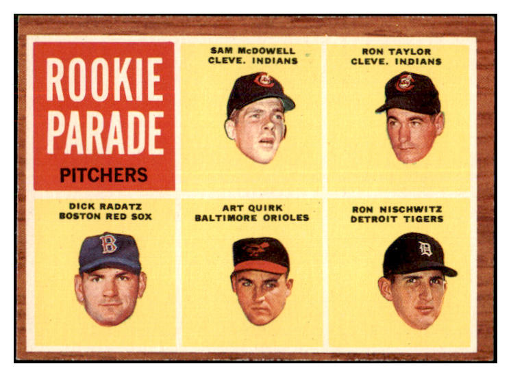 1962 Topps Baseball #591 Sam McDowell Indians NR-MT 468083