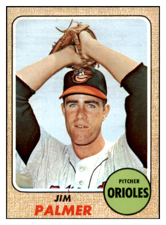 1968 Topps Baseball #575 Jim Palmer Orioles EX-MT/NR-MT 468092