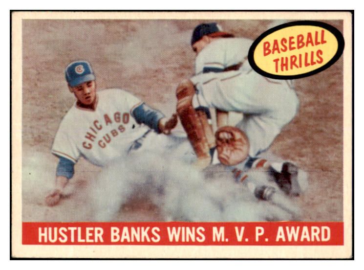 1959 Topps Baseball #469 Ernie Banks IA Cubs VG-EX 468104