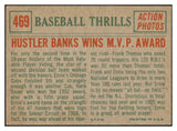1959 Topps Baseball #469 Ernie Banks IA Cubs VG-EX 468104