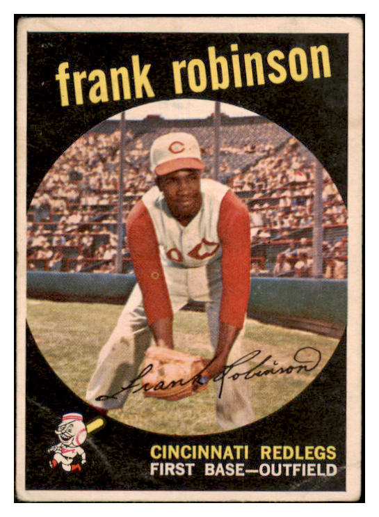 1959 Topps Baseball #435 Frank Robinson Reds VG 468108