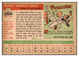 1955 Topps Baseball #204 Frank Smith Cardinals VG-EX 468168