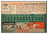 1954 Topps Baseball #002 Gus Zernial A's VG-EX 468171