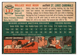 1954 Topps Baseball #137 Wally Moon Cardinals VG-EX 468176
