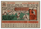 1956 Topps Baseball #292 Luis Aparicio White Sox VG 468191