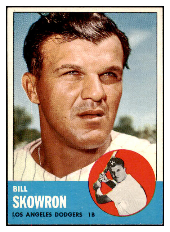 1963 Topps Baseball #180 Bill Skowron Dodgers EX-MT 468203