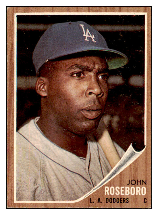 1962 Topps Baseball #032 John Roseboro Dodgers EX 468206