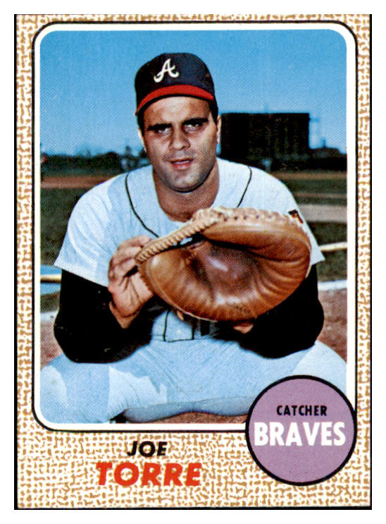 1968 Topps Baseball #030 Joe Torre Braves EX-MT 468222