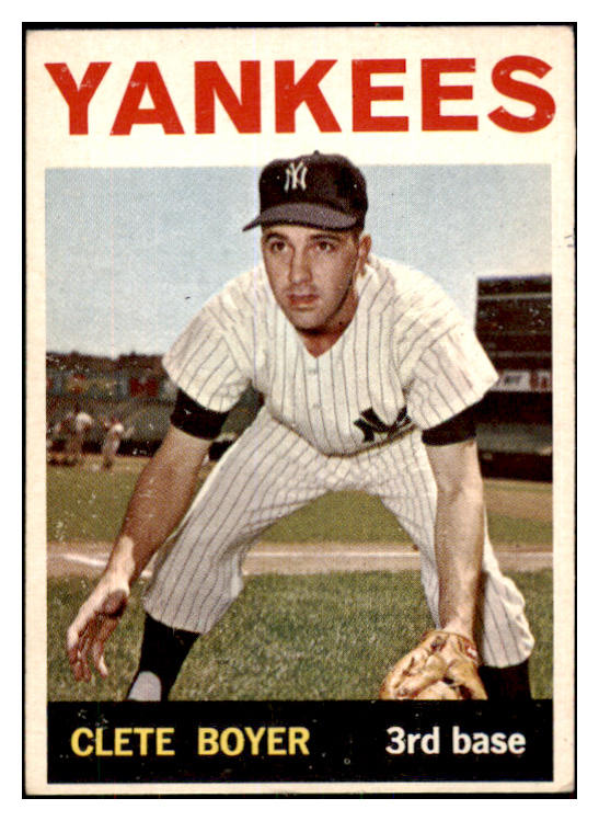 1964 Topps Baseball #069 Clete Boyer Yankees VG-EX 468268