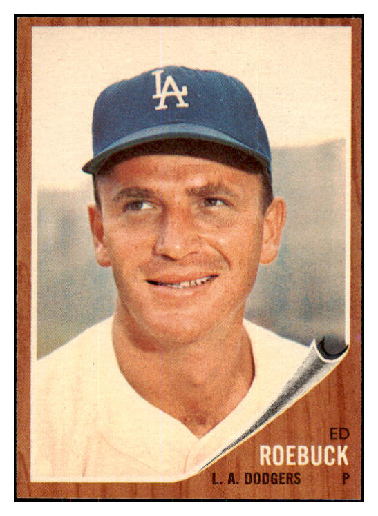 1962 Topps Baseball #535 Ed Roebuck Dodgers NR-MT 468279