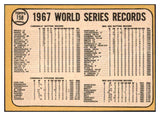 1968 Topps Baseball #158 World Series Summary McCarver NR-MT 468280